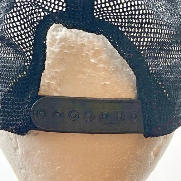 Vintage Kenwood Audio Equipement Foam Mesh Snapback Trucker Hat Black Cap - Picture 4 of 9